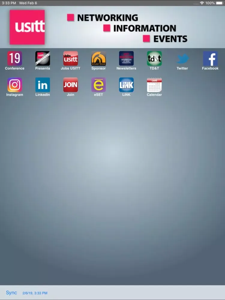 Скриншоты USITT iPad 