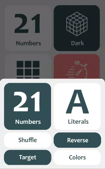Schulte Table Screenshots