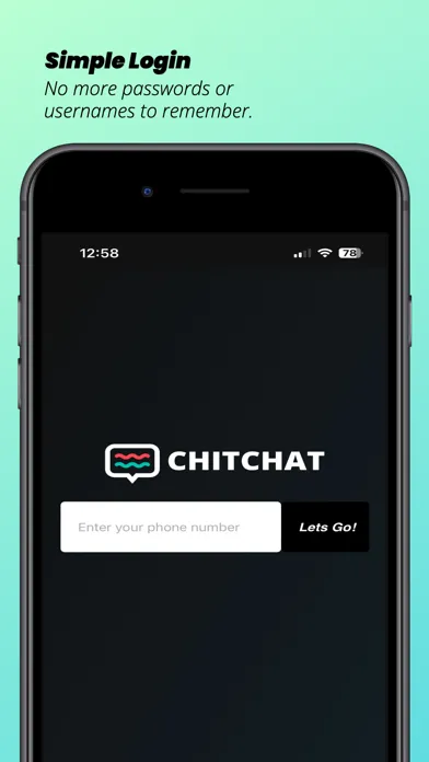 Zrzuty ekranu The ChitChat App
