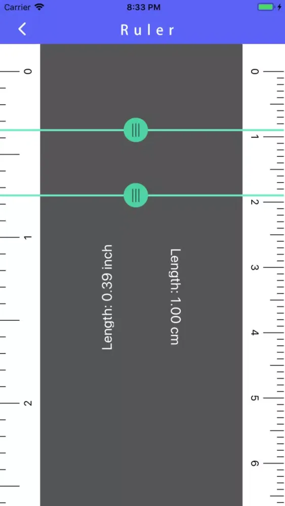 Screenshot di Ruler-Range finder