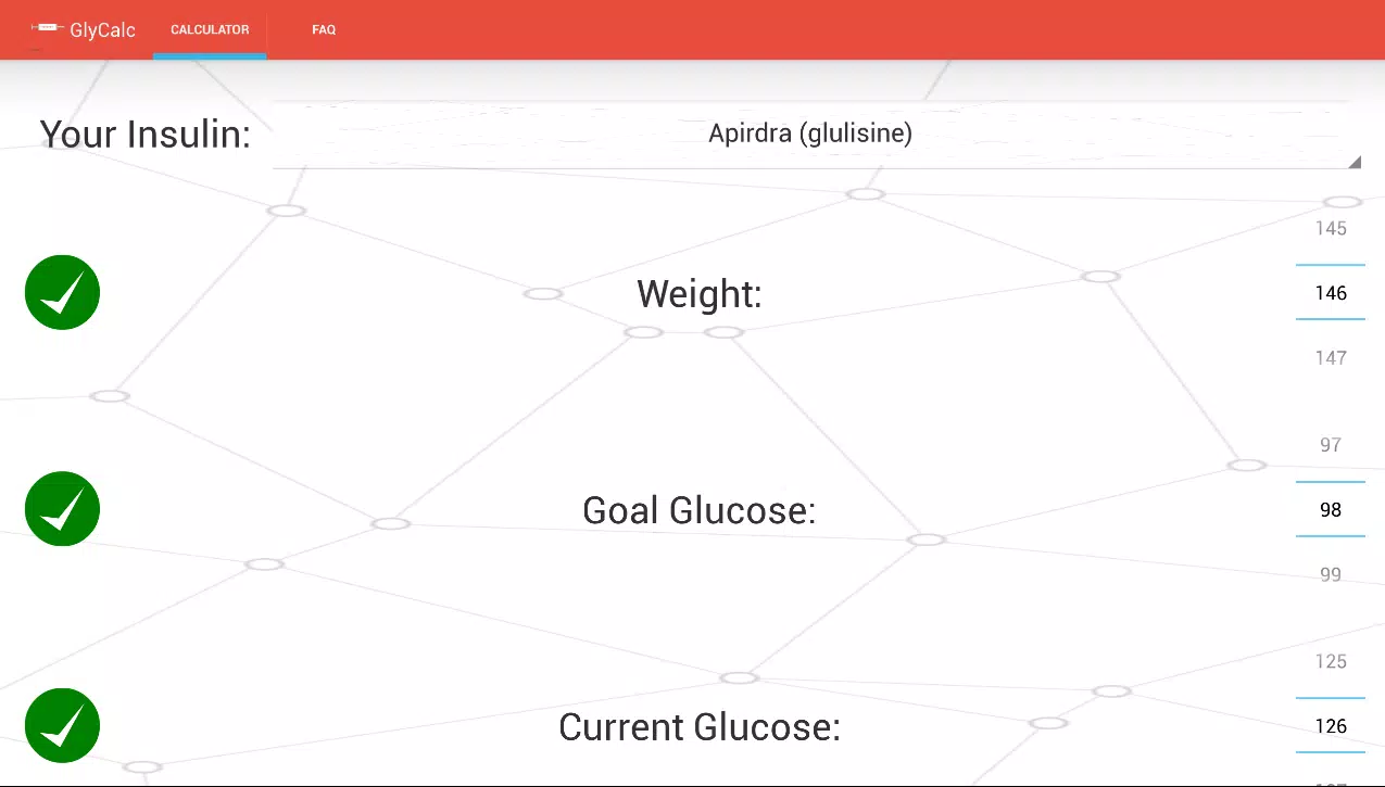 GlyCalc Screenshots
