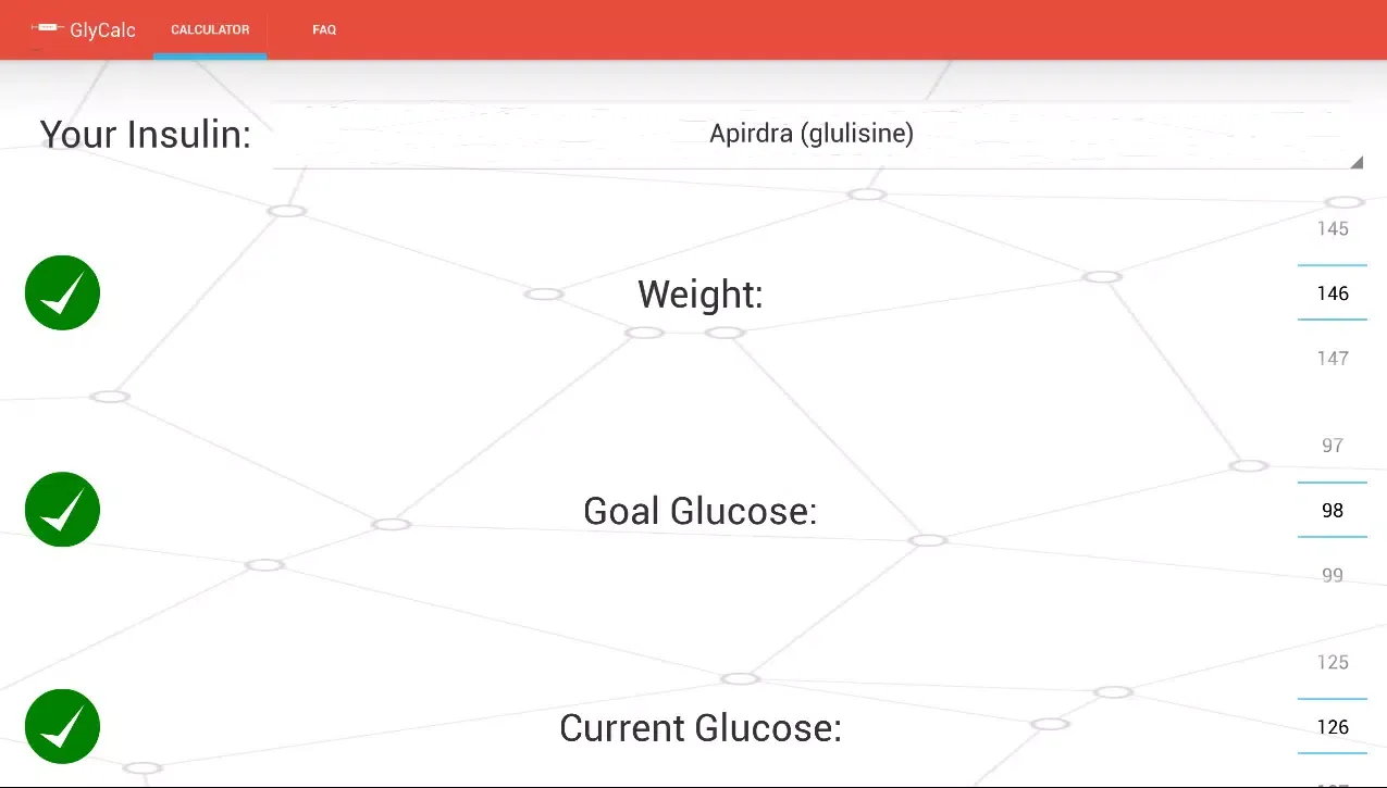 GlyCalc স্ক্রিনশট