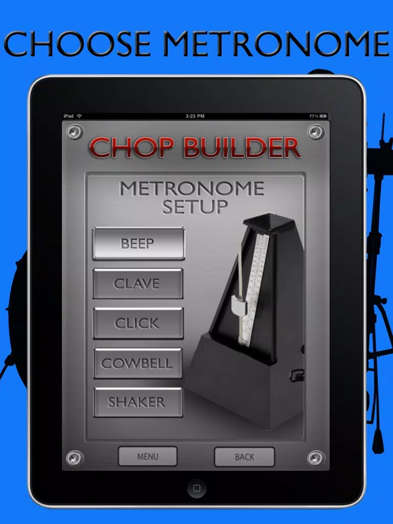 ChopBuilder iPad  سکرین شاٹس