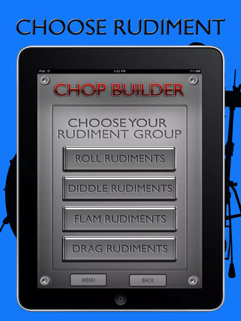 ChopBuilder iPad  سکرین شاٹس