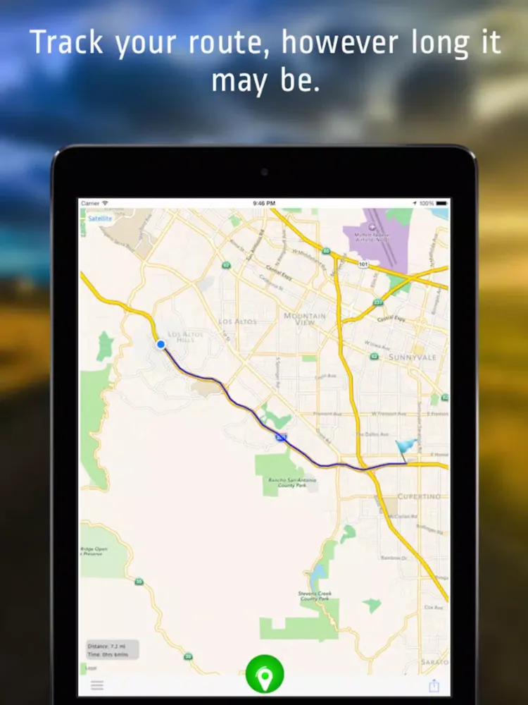 Route Tracker Lite iPad  سکرین شاٹس