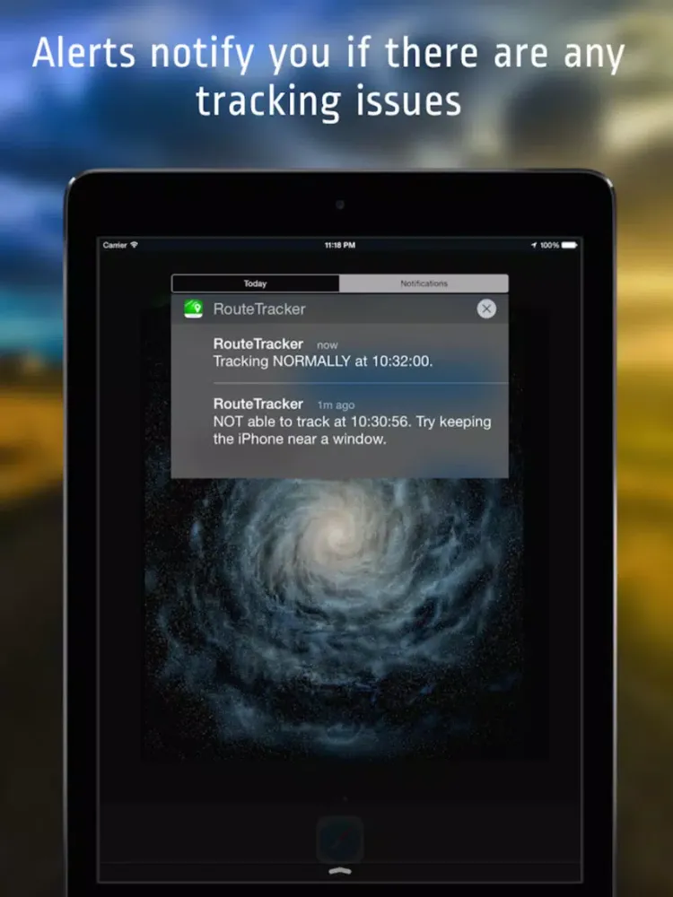 Route Tracker Lite iPad  سکرین شاٹس