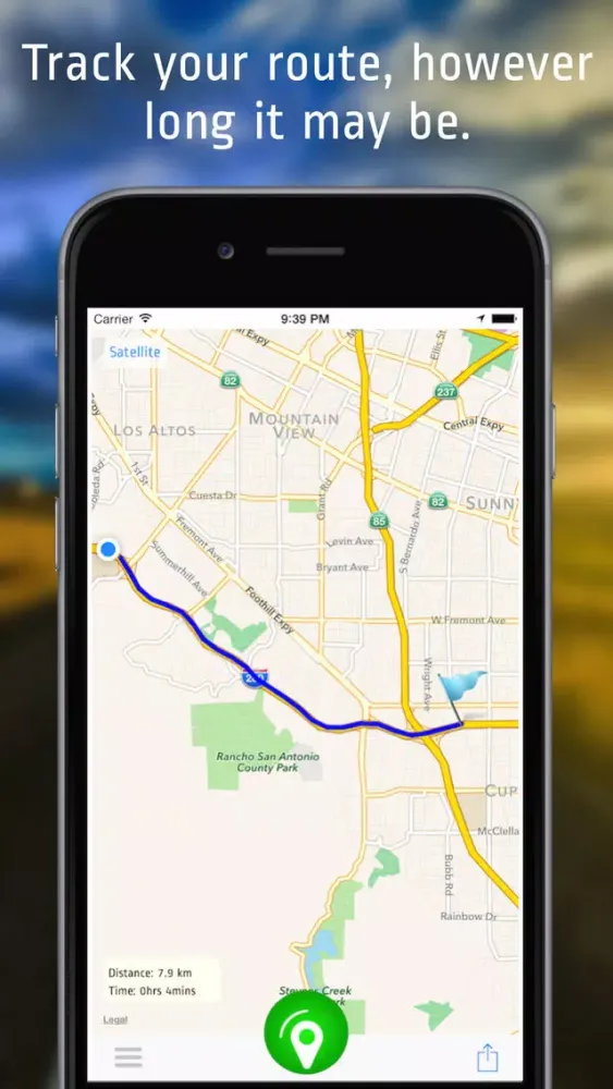 Route Tracker Lite سکرین شاٹس