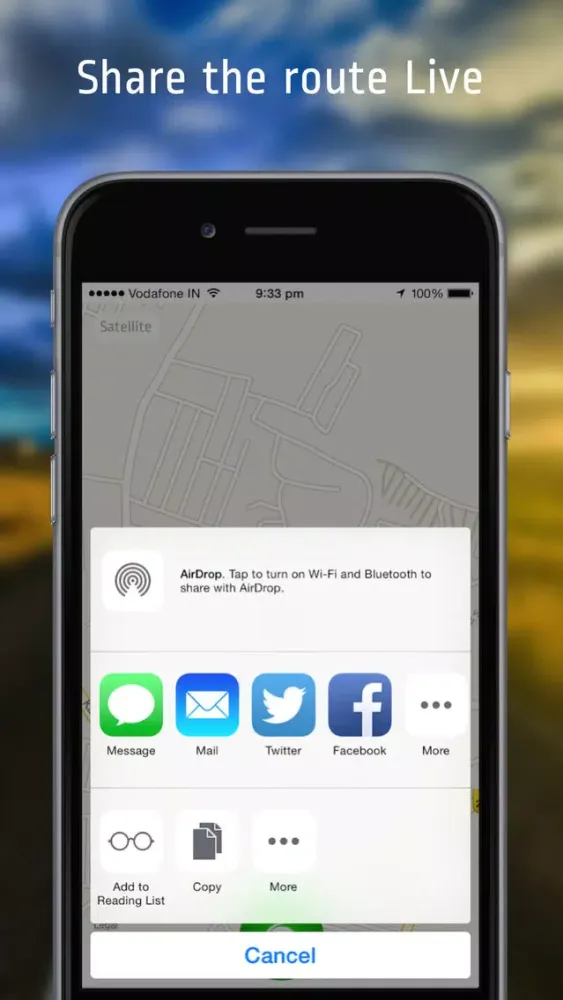Route Tracker Lite سکرین شاٹس