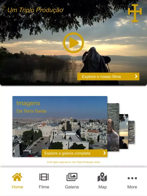 Zrzuty ekranu HOLY LAND APP iPad 