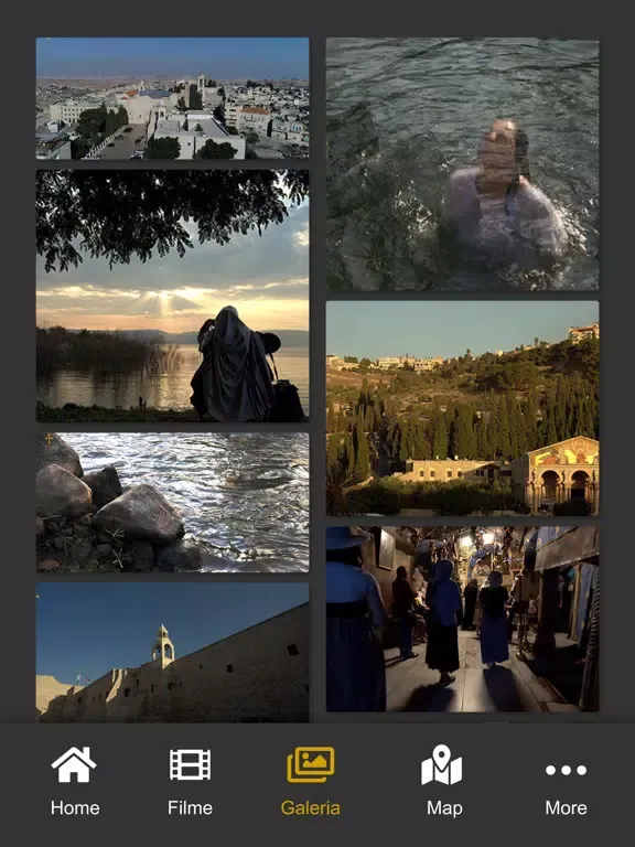 Zrzuty ekranu HOLY LAND APP iPad 