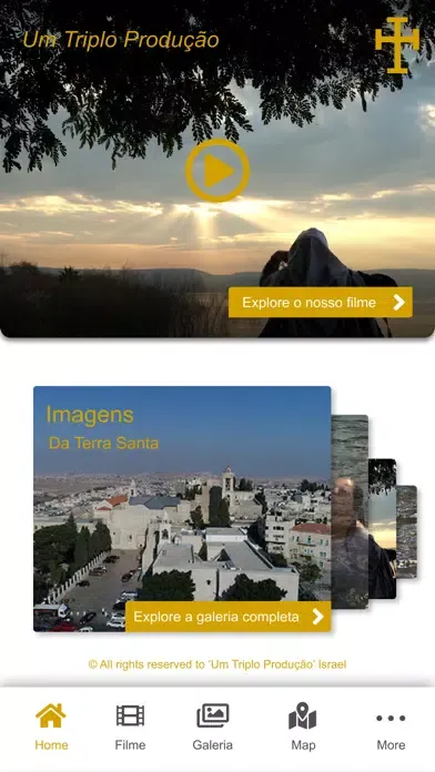 Zrzuty ekranu HOLY LAND APP