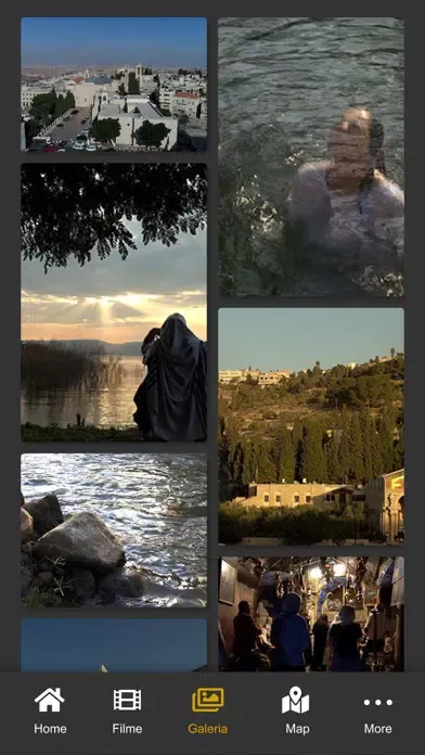 Zrzuty ekranu HOLY LAND APP