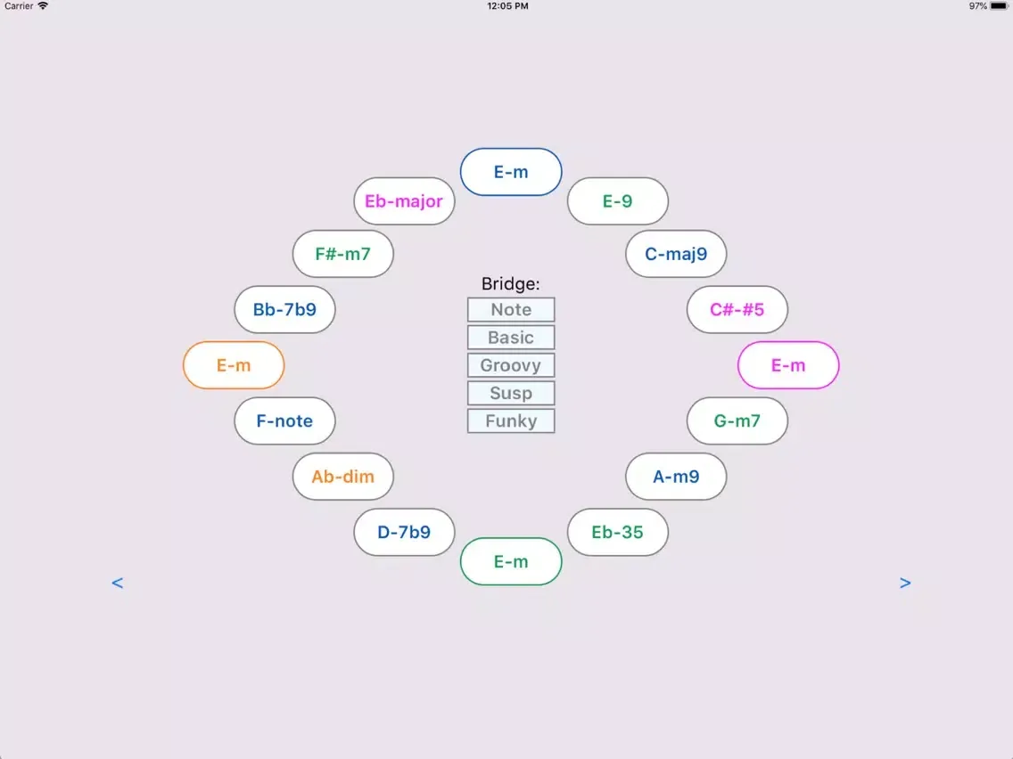 Chord Amigo iPad  Screenshots