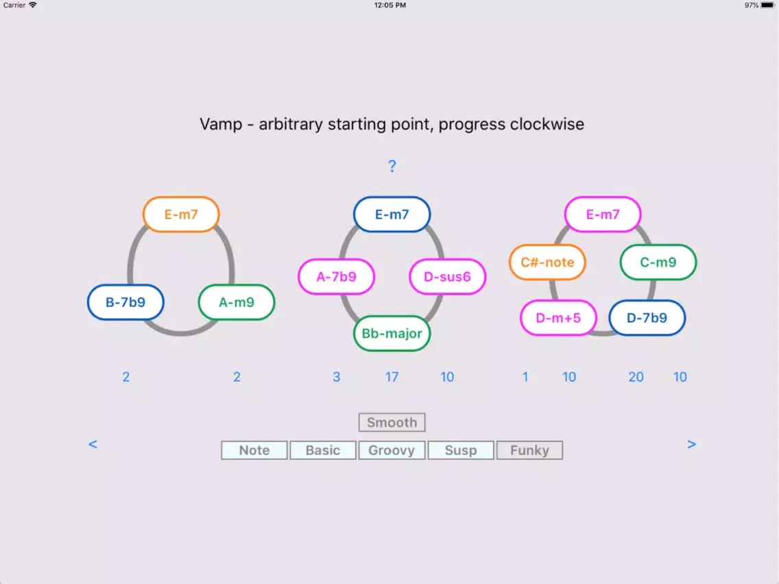 Chord Amigo iPad  Screenshots