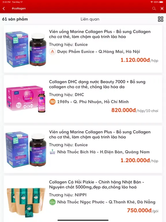 Capturas de tela do Chothuoctay - Mua thuốc online iPad 