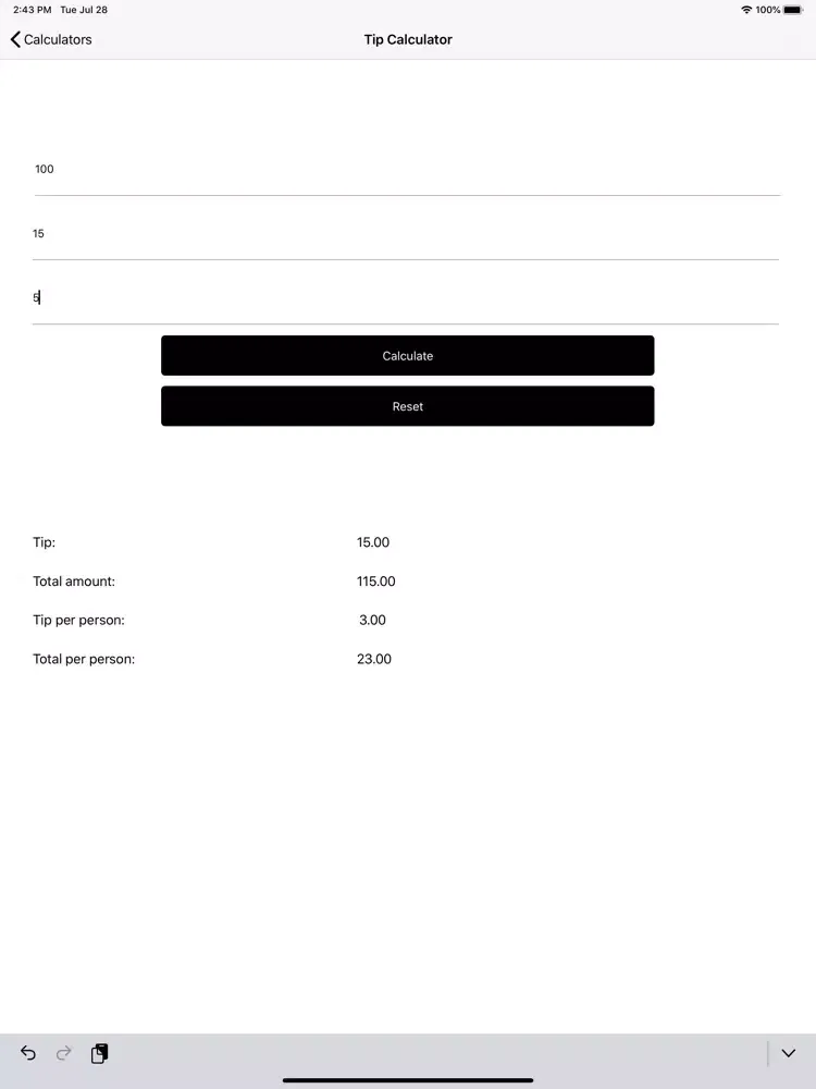 صور MyCalculator - All In One iPad
