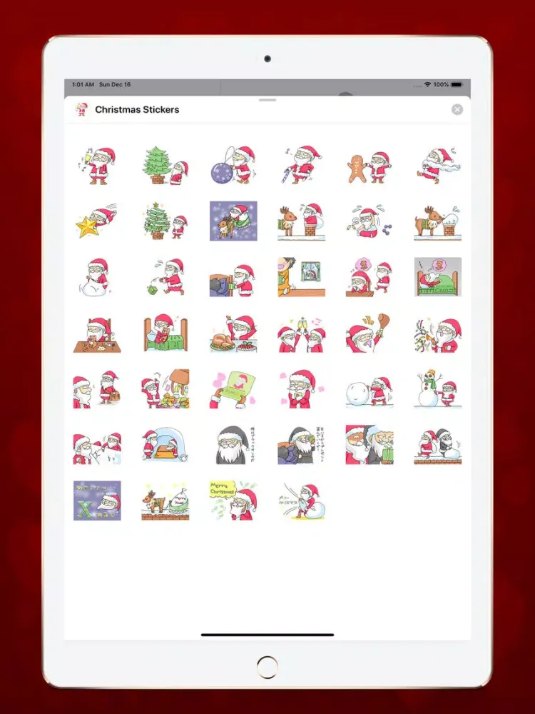 Capturas de tela do Christmas Santa Claus 2019 iPad 