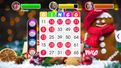 Screenshot di Christmas Bingo game