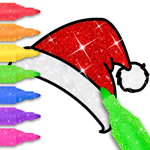 Christmas Coloring Kids Game Christmas Coloring Kids Game