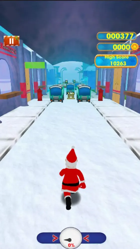 Happy Santa Christmas 3D Run 스크린샷