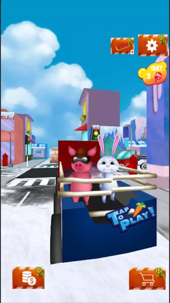 Happy Santa Christmas 3D Run 스크린샷