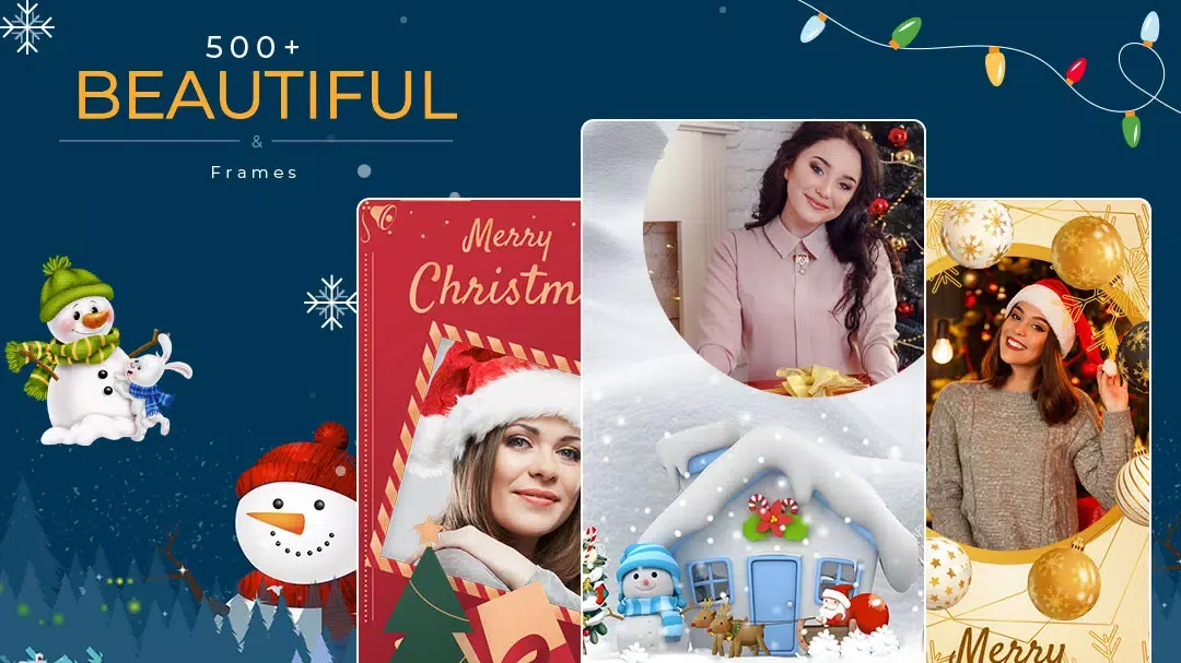 Ảnh chụp màn hình của Christmas Photo Frame & Editor