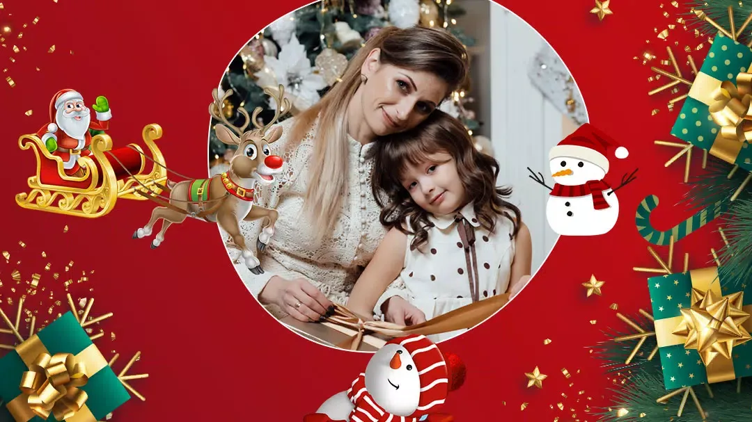 Ảnh chụp màn hình của Christmas Photo Frame & Editor