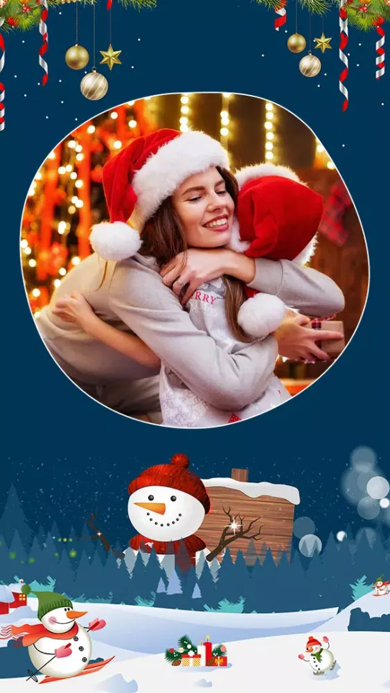 Ảnh chụp màn hình của Christmas Photo Frame & Editor