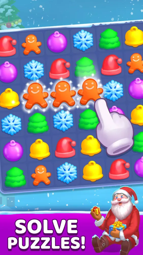 Ảnh chụp màn hình của Christmas Match Game