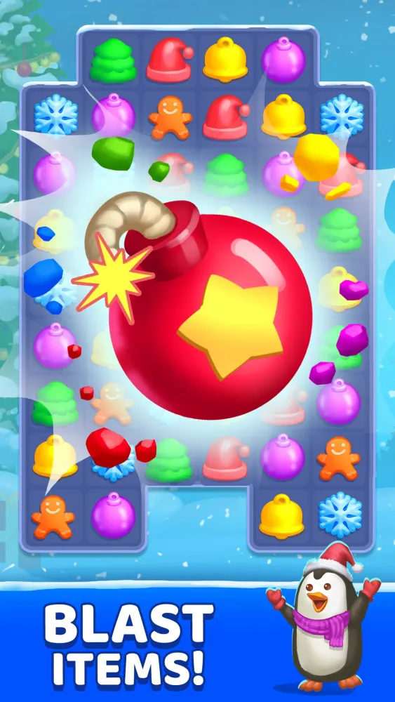 Ảnh chụp màn hình của Christmas Match Game