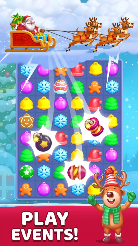Ảnh chụp màn hình của Christmas Match Game