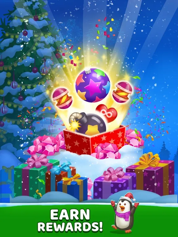 Christmas Holiday Match Games iPad 應用截圖