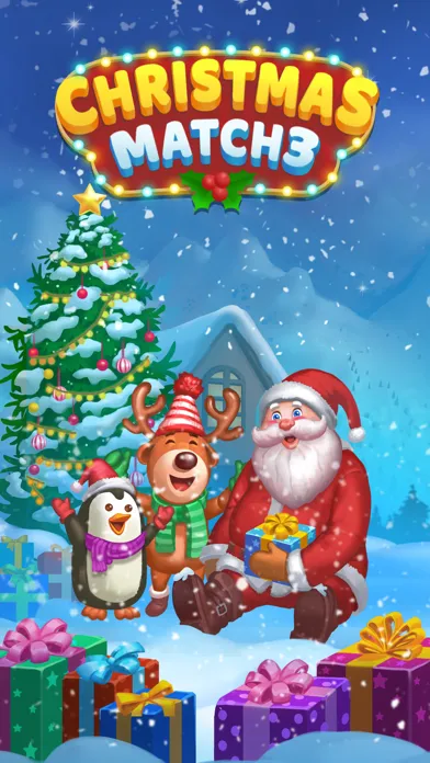 Christmas Holiday Match Games應用截圖