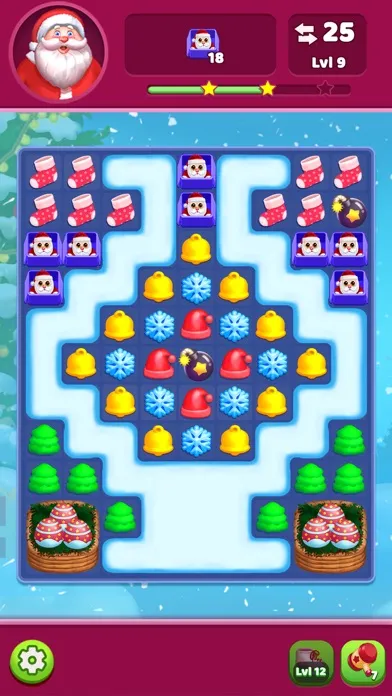 Christmas Holiday Match Games應用截圖