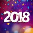 Happy New Year 2018 Christmas
