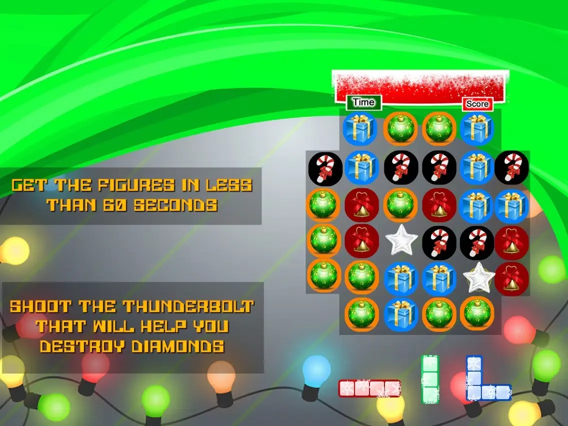 Christmas Jewels Game Mania iPad  Screenshots