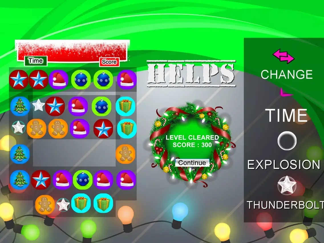 Christmas Jewels Game Mania iPad  Screenshots