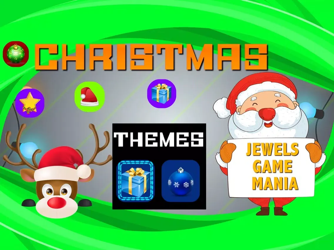 Christmas Jewels Game Mania iPad  Screenshots