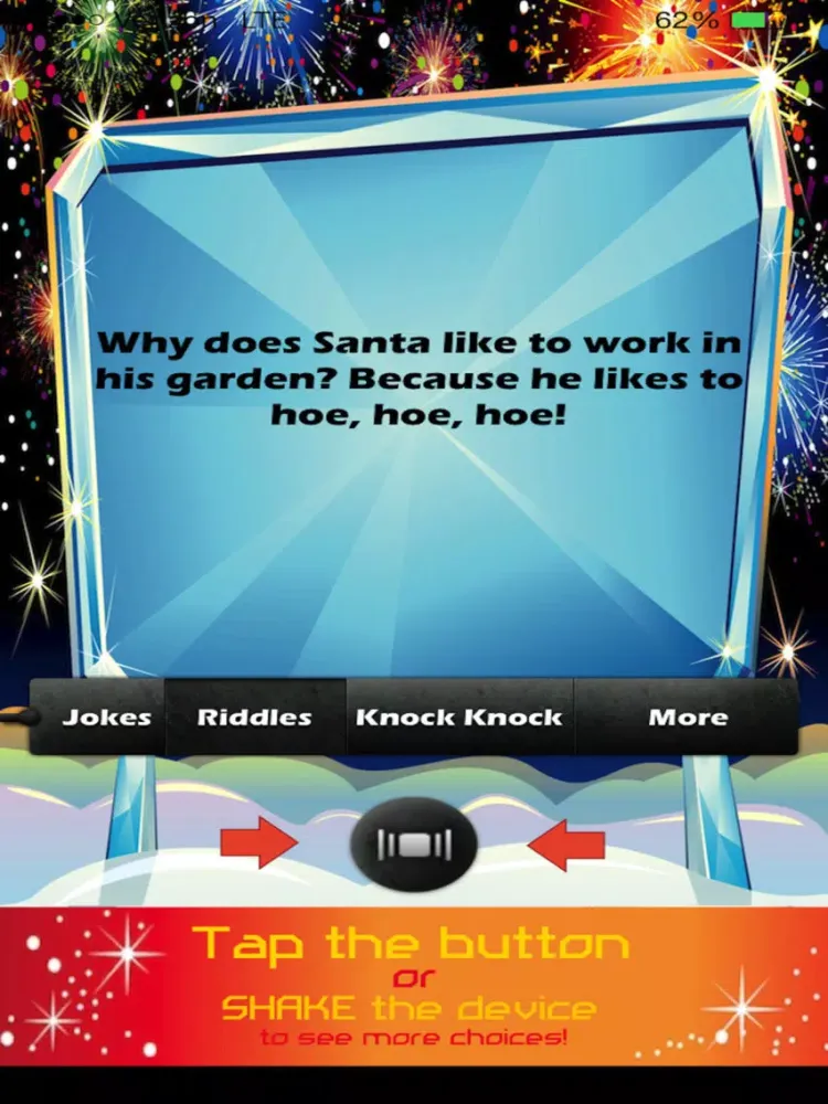 Capturas de pantalla de Best Christmas Jokes & Puns Free! iPad 