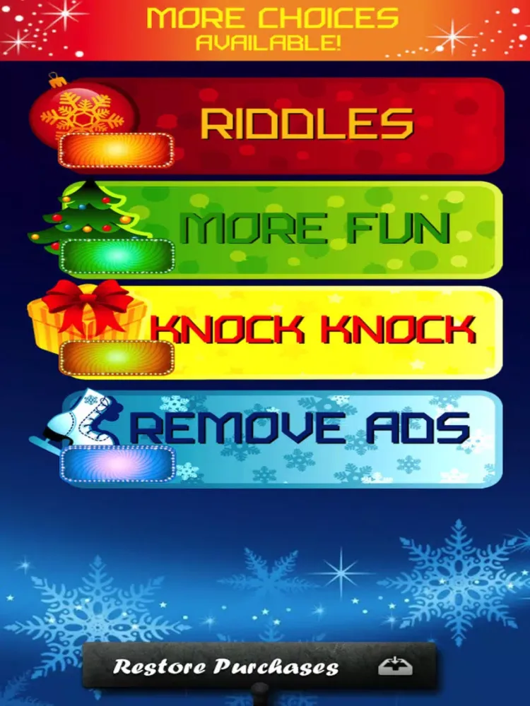 Capturas de pantalla de Best Christmas Jokes & Puns Free! iPad 