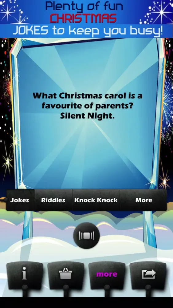 Capturas de pantalla de Best Christmas Jokes & Puns Free!