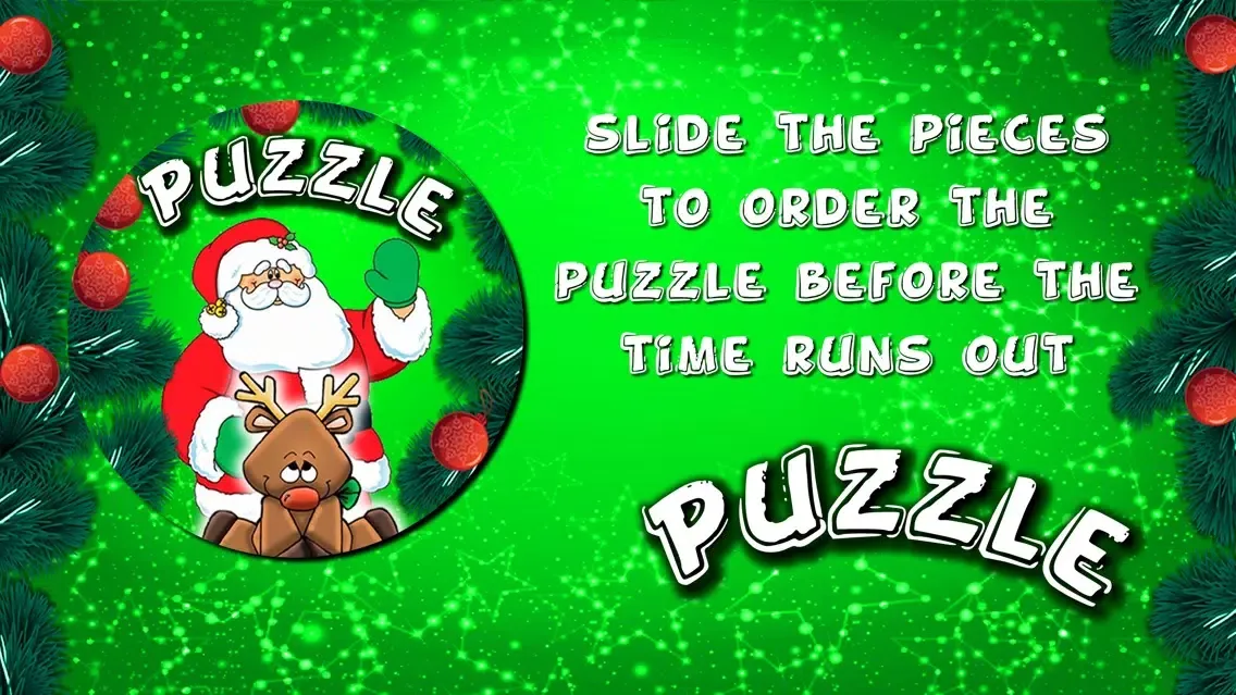 Christmas Puzzles Slide স্ক্রিনশট