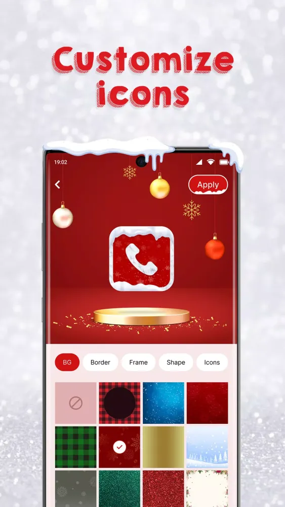 Christmas Theme: Icon Pack Screenshots