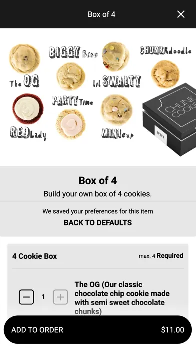 Chunk Cookies Screenshots