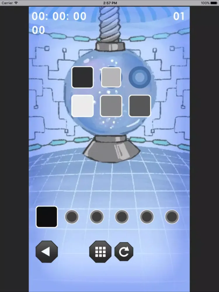 Color depth selection iPad  Screenshots