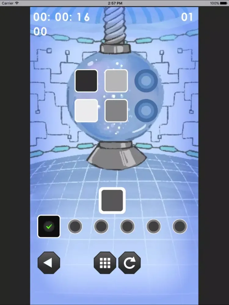 Color depth selection iPad  Screenshots