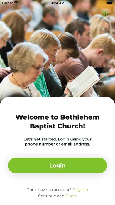 تصاویر Bethlehem Baptist Church App