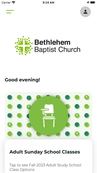 تصاویر Bethlehem Baptist Church App