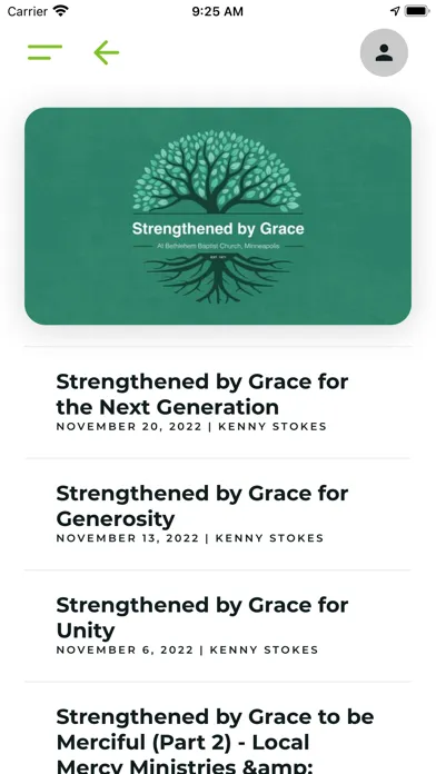 تصاویر Bethlehem Baptist Church App