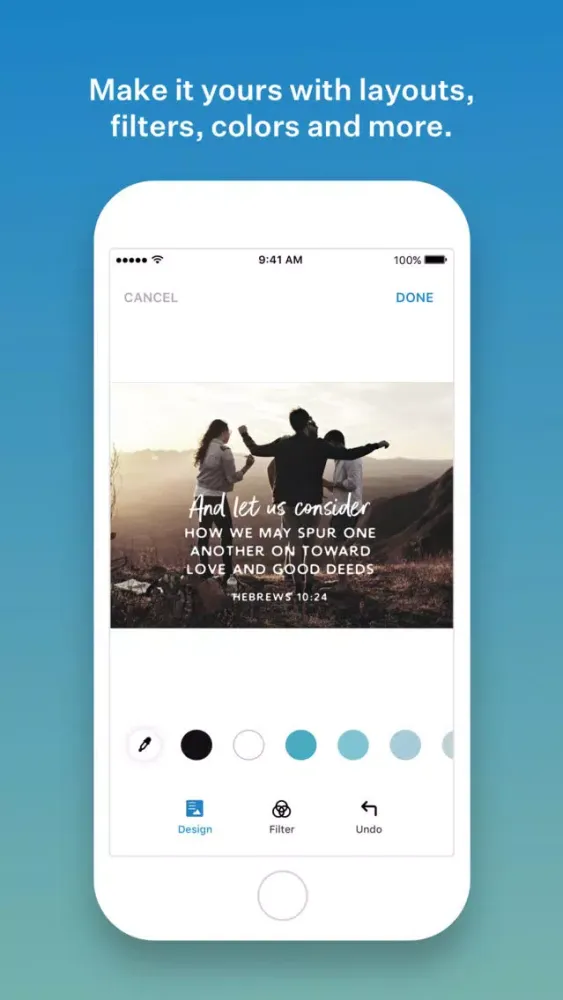 Скриншоты YouVersion Bible Lens
